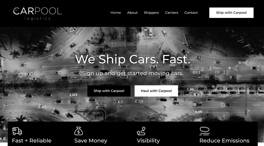 Carpool Logistics We ship cars. Fast.